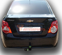 Фаркоп Chevrolet Aveo (T300) (седан) 2012-... (без электропакета) (съемный шар тип А)