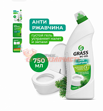 Средство для чистки сантехники WC-gel антиржавчина (флакон 750мл)