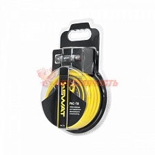 Набор проводов Swat PAC-T8 / для 2-х кан. усилителя, сил. каб 8Ga