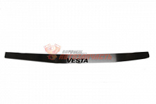 2180 Накладка заднего бампера  верхняя  (Vesta) декоративная