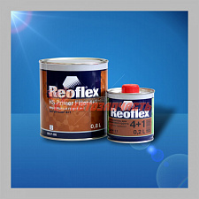 Грунт 4+1 серый HS акриловый с отвердителем REOFLEX (0,8л+0,2л)