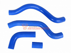 Комплект патрубков радиатора 2112 силикон (4шт) A-RUS