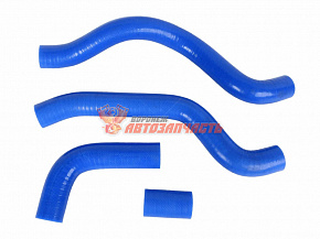 Комплект патрубков радиатора 2112 силикон (4шт) A-RUS