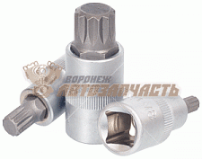 Головка со вставкой SPLINE M10 (DR1/2 ,L= 55mm) АвтоDело