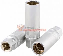 Ключ свечной *14 с магнитом (головка 12PT; DR3/8") АвтоDело PRO
