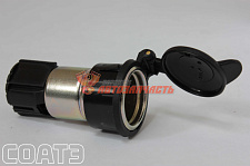 Розетка бортовой сети ВАЗ-2190 СОАТЭ (с крышкой и предохранителем)