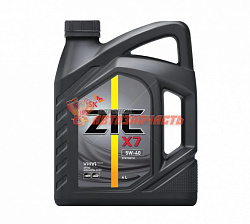 Масло моторное ZIC X7 5w40  4л  синтетика