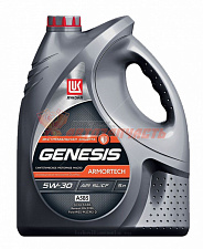 Масло моторное Лукойл Genesis Armortech 5w30 5л синтетическое (A5/B5) [снято с производства]