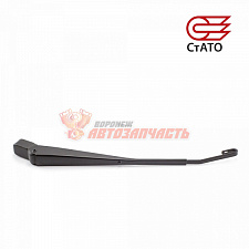 Рычаг стеклоочистителя УАЗ 3741 "Буханка" левый 356мм (крючок 3х8)