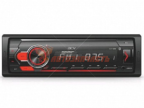 Автомагнитола ACV AVS-912BR / 1din/красная/FM/MP3/USB/BT/SD/FM/4*50/Bluetooth
