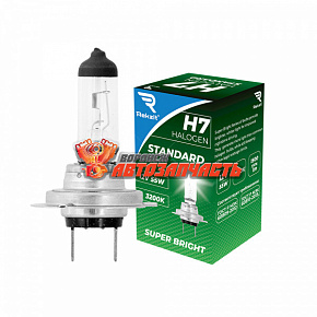 Лампа галогенная H7 12V 55W Rekzit Standard 