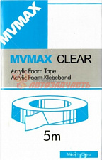Скотч двухсторонний прозрачный MVMAX аналог 3М 15х5 