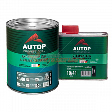 Грунт 5+1 черный HS 20/25 акриловый с отвердителем AUTOP PROFESSIONAL (0,8л+0,16л)