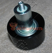 Ролик промежуточный ГАЗель Next дв. Cummins  ISF 2.8 (обводной верх гладкий, длинная втулка) PRAVT