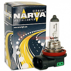 Лампа галогенная H11 NARVA 12v 55w LONG LIFE