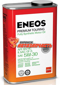 Масло моторное Eneos Premium TOURING 5w30  1л (SN)