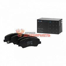 Тормозные колодки дисковые передние Hyundai Solaris (10-) / Kia Rio III (11-) LECAR