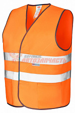 Жилет светоотражающий оранжевый (размер XXL) ГОСТ 12.4.281-2014