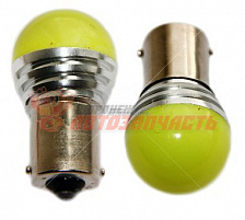 Лампа светодиодная 12V PY21 (желтая,симметричная) 1156 OSRAM TYPE YELLOW 12V 