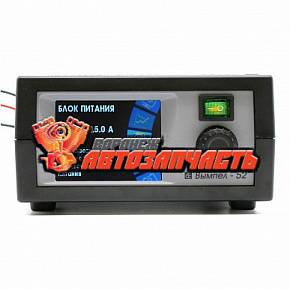 Зарядное устройство Вымпел-52 (библиотека АКБ+доп.настройки, 0,5-20А, 0,5-18В, цв.экран)