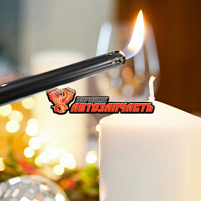 Бытовая газовая пьезозажигалка с классическим пламенем многоразовая (1 шт.) красная  СК-306  СОКОЛ