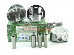 Поршни 21126 (82,0) D (+пальцы) углубленный СТК