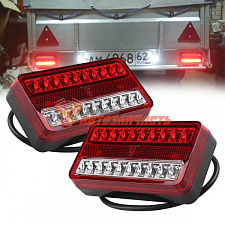 Фонарь задний для прицепа СН-01 (2 шт.),кр+жел, 12В, не штатный