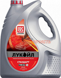 Масло моторное Лукойл Стандарт 15w40 5л SF/CC(снято с производства)