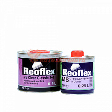 Лак MS 2+1 Premium с отвердителем REOFLEX (0,5 л+0,25л)