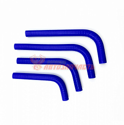 Комплект патрубков печки ГАЗ-3302 дв.ЗМЗ-402 (4шт) силиконовые A-RUS