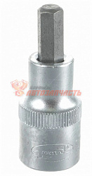 Головка торцевая HEX 12 мм (1/2")  55 мм со вставкой Автодело