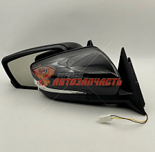 Зеркало наружное 2104--2107 (МОДЕЛЬ 2191) /мех. прив. с тросиком, + повтор./левое Россия