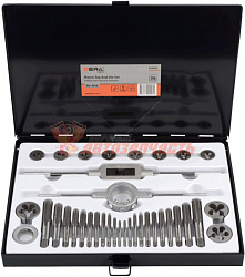 Набор метчиков и плашек М3-М16 (36пр.метал.футляр) BERIL 