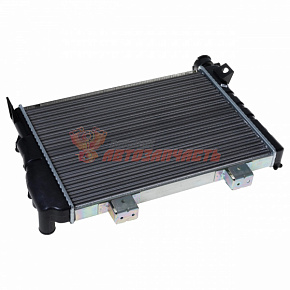Радиатор охлаждения 2105 алюминиевый/без отверстия под датчик температуры/