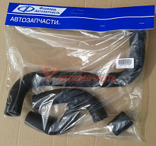 Комплект патрубков радиатора 2105 Форвард (4 шт.) медный радиатор 