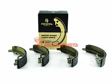 Тормозные колодки 1118,2170 задние с АБС Federal Reserve