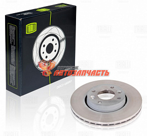 Диск переднего тормоза Lada Largus,2180, Renault Logan вентилир./259 мм,R14/Trialli