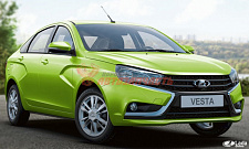 Бампер передний 2180 лайм (366) 