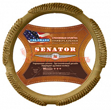 Оплетка руля "L" d=40 спонж Colorado БЕЖЕВЫЙ @