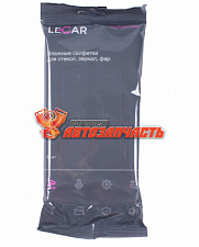 Салфетки влажные LECAR для стекол, зеркал, фар /30шт./