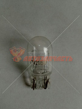 Лампа 12V W21/5W T20 (безцокольная,ходовые огни,габарит)  BLUE LIGHT 