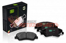 Тормозные колодки дисковые передние Hyundai Solaris (10-) / Kia Rio III (11-) 