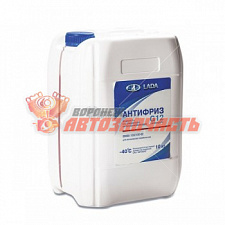 Антифриз LADA красный G12 10л (в упак. LADA)