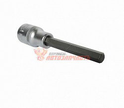 Головка торцевая HEX  8 мм (1/2") 100 мм со вставкой Автодело