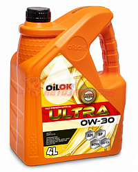 Масло моторное OILOK ULTRA 0w30 4л. (API SP,SN ACEA C2,C3) ОАЭ