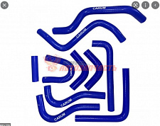 Комплект патрубков печки ГАЗ-3302 дв.ЗМЗ-405/406  Евро3 10 шт силиконовые