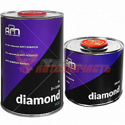 Лак HS 2+1 акриловый с отвердителем ANTI-SCRATCH DIAMOND ARM (1,0 л+0,5л)