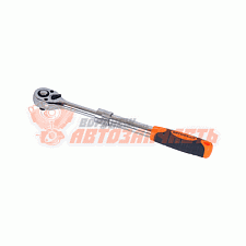 Трещотка с квадратом телескопическая 1/2" L=240-440 мм,5 градусов,72 зуба АвтоДело