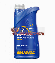 Тормозная жидкость 0,910 л "Mannol" Brake fluid DOT-4 (910 гр)