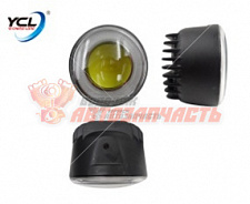 Ходовые огни YCL-770 "ангельский глаз" DC12-24V White (2шт) 